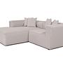 Mora Corner Sofa Left Ecru 0