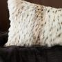 Bosie Lamina Grey Fur Blanket 5