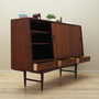 Highboard Holz Braun 1960er Jahre  6