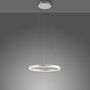 Pendant light 1-bulb Aluminum Silver 2