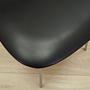Dining chair faux leather metal 1970s 9
