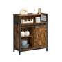 Kommode Hazlet Holz Braun Schwarz 1