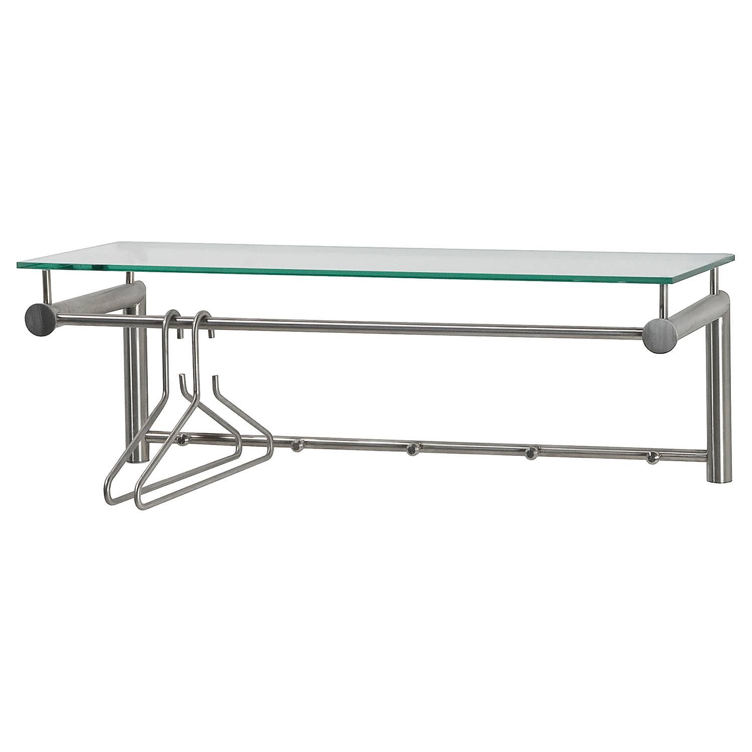 Leure III Wandgarderobe Edelstahl 0