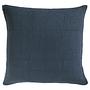 Wafel II Pillowcase Cotton Dark Blue 80 x 80 cm 0