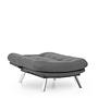 Misa Sofa 1-Seater Grey 5