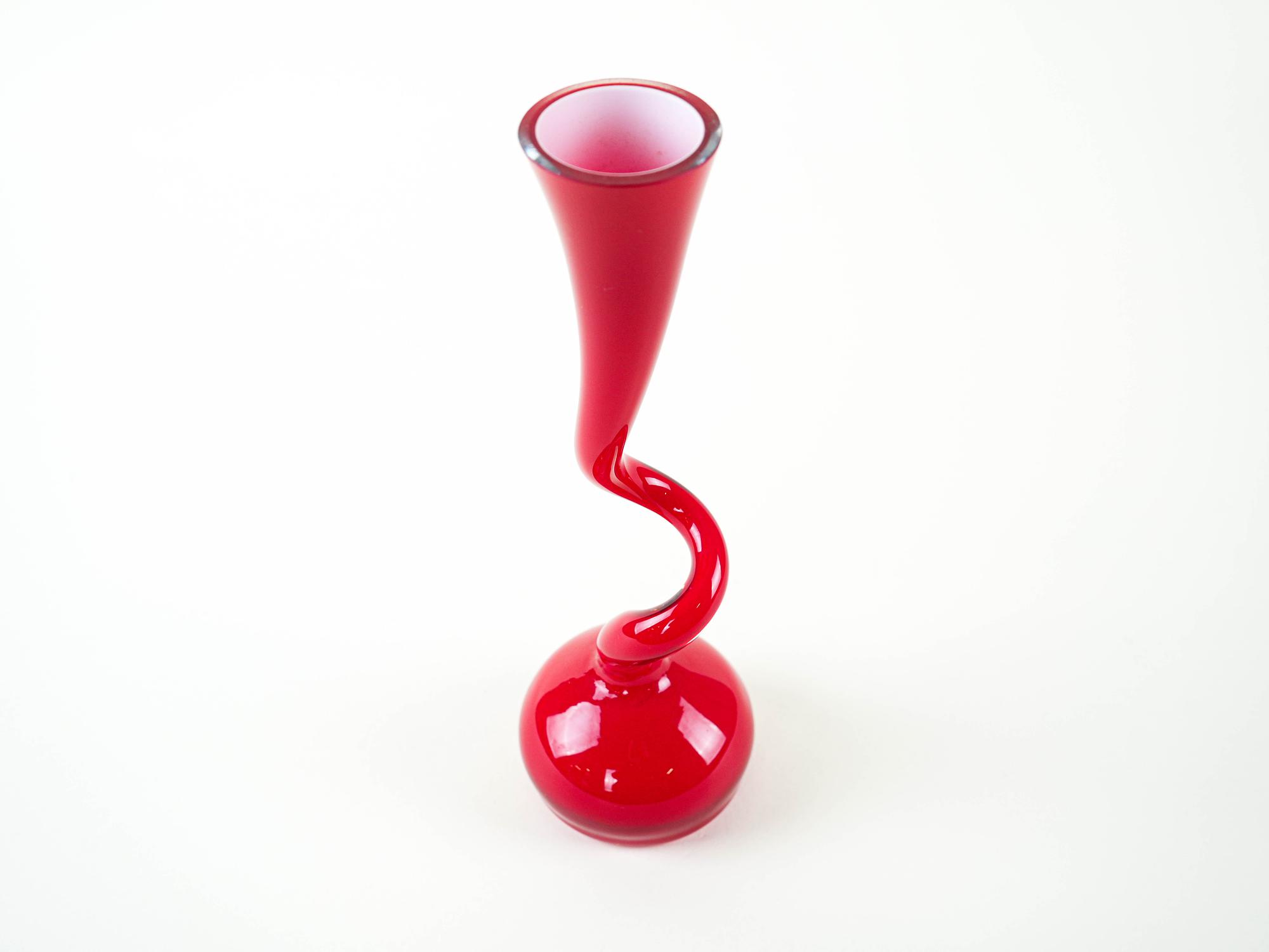Swing Vase Ceramic Red 4