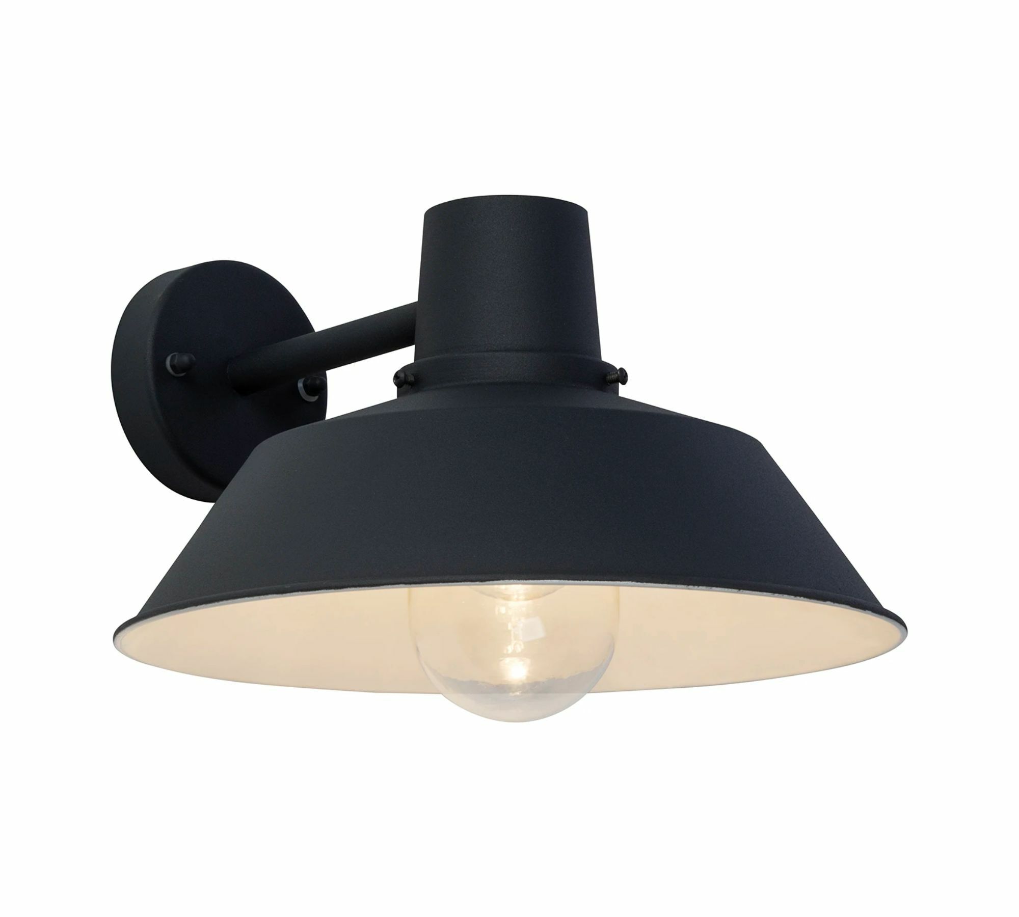 Outdoor wall lamp 1-flame metal 0