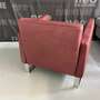Single Sessel Leder Rot 3