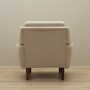 Armchair Textile Wood Cream 1970s 8