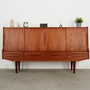 Vintage sideboard teak brown 1960s 1