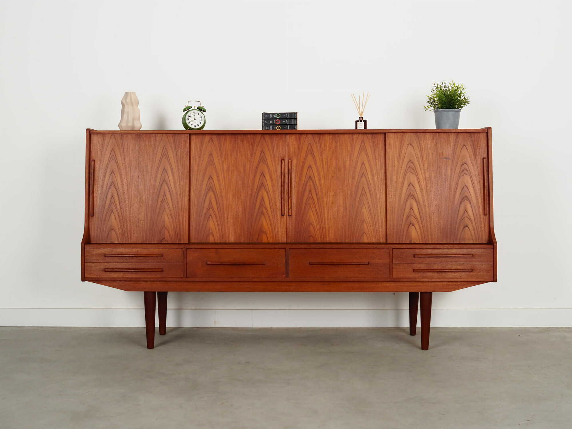 Vintage sideboard teak brown 1960s 1