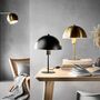 Tischlampe 1-flammig Metall Gold 3