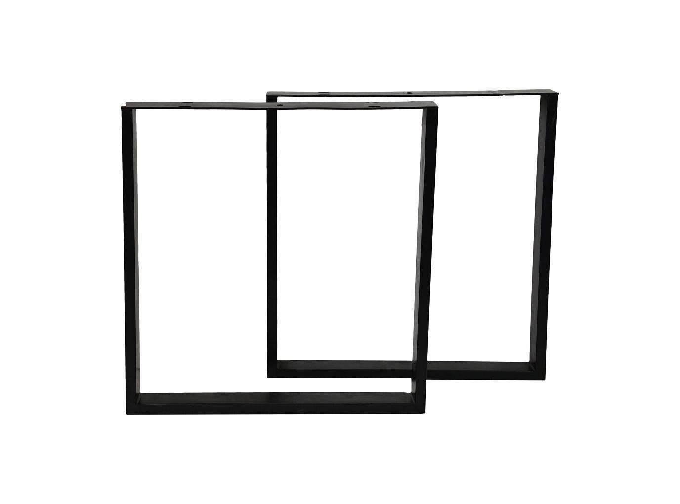 2x Modell U Tischbein Metall 2