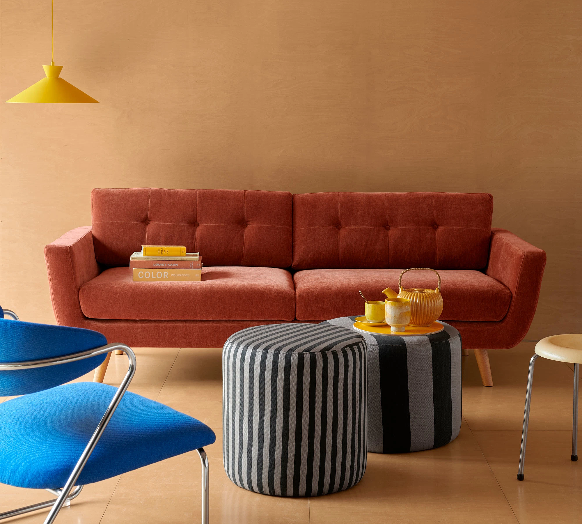 Vera Sofa 2-Sitzer Moss Rust 7