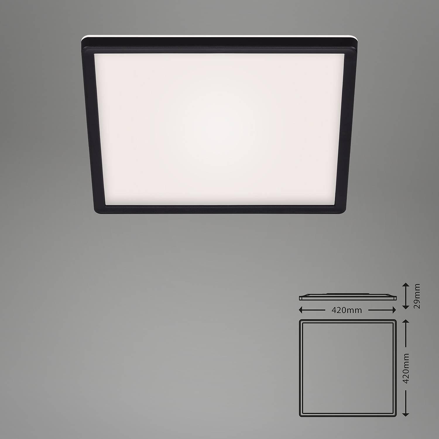 Ceiling light Slim Black 2
