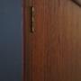 Teak Kleiderschrank 1960er Jahre Grau Braun 11