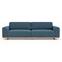 Aya Sofa 3,5-Sitzer Sorrento Steel Blue 1