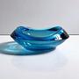 Vintage ashtray glass Azure 1960s 4