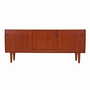 Vintage Sideboard Teakholz Braun 1970er Jahre 0