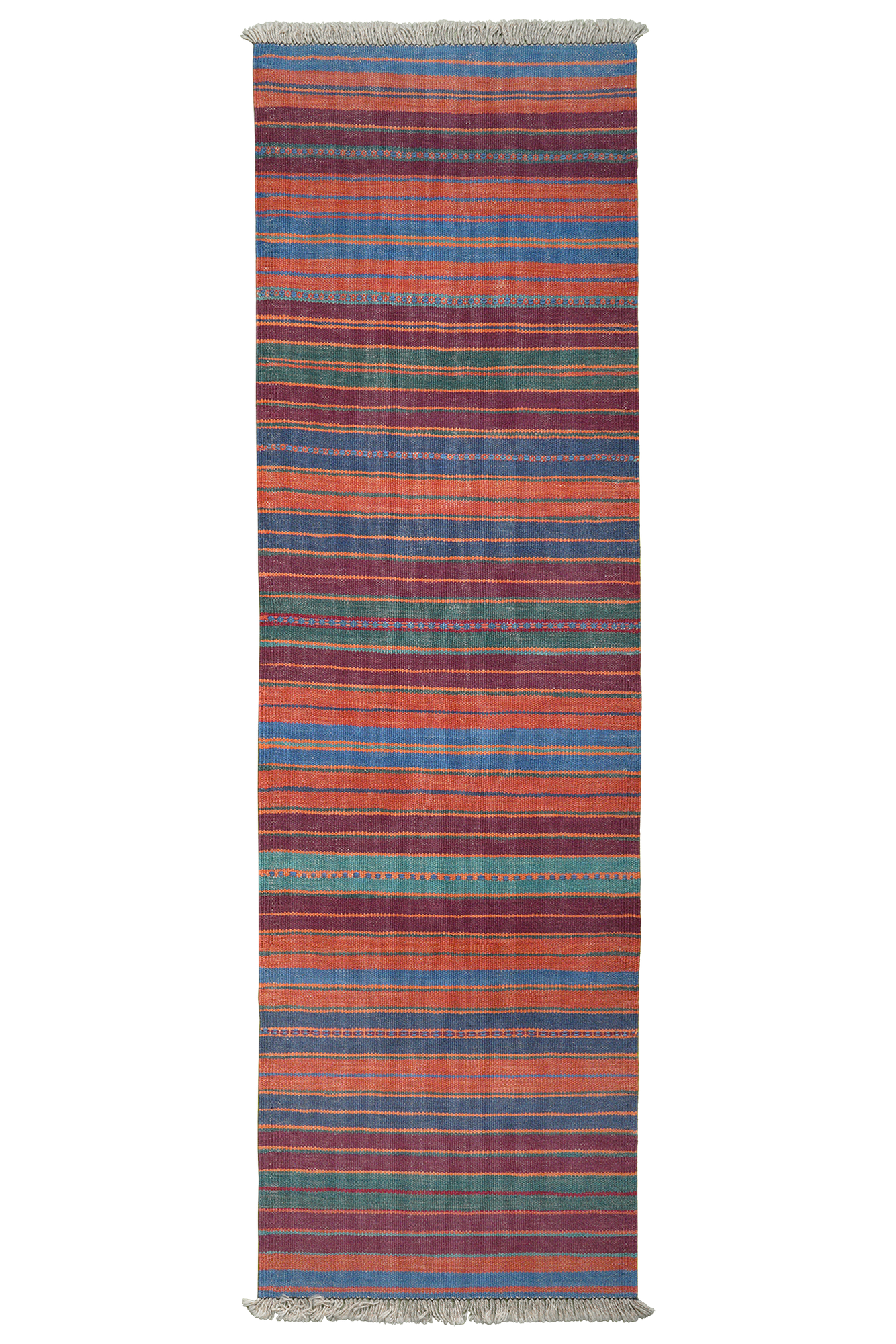 Kilim Gashgai Teppich Mehrfarbig 0