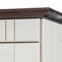 Hängeschrank Holz Weiß 4