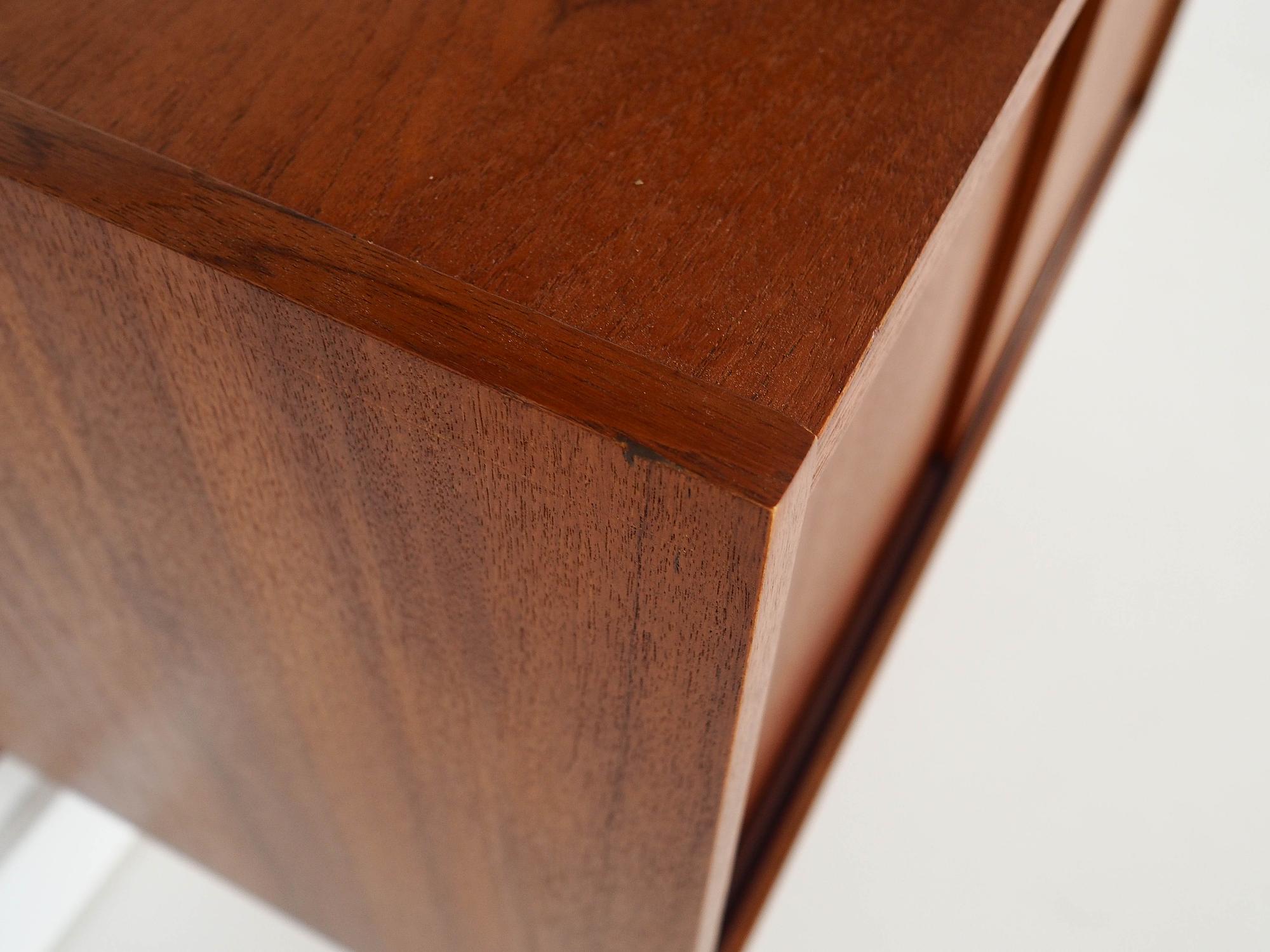 Teak shelf Brown 1960s 7