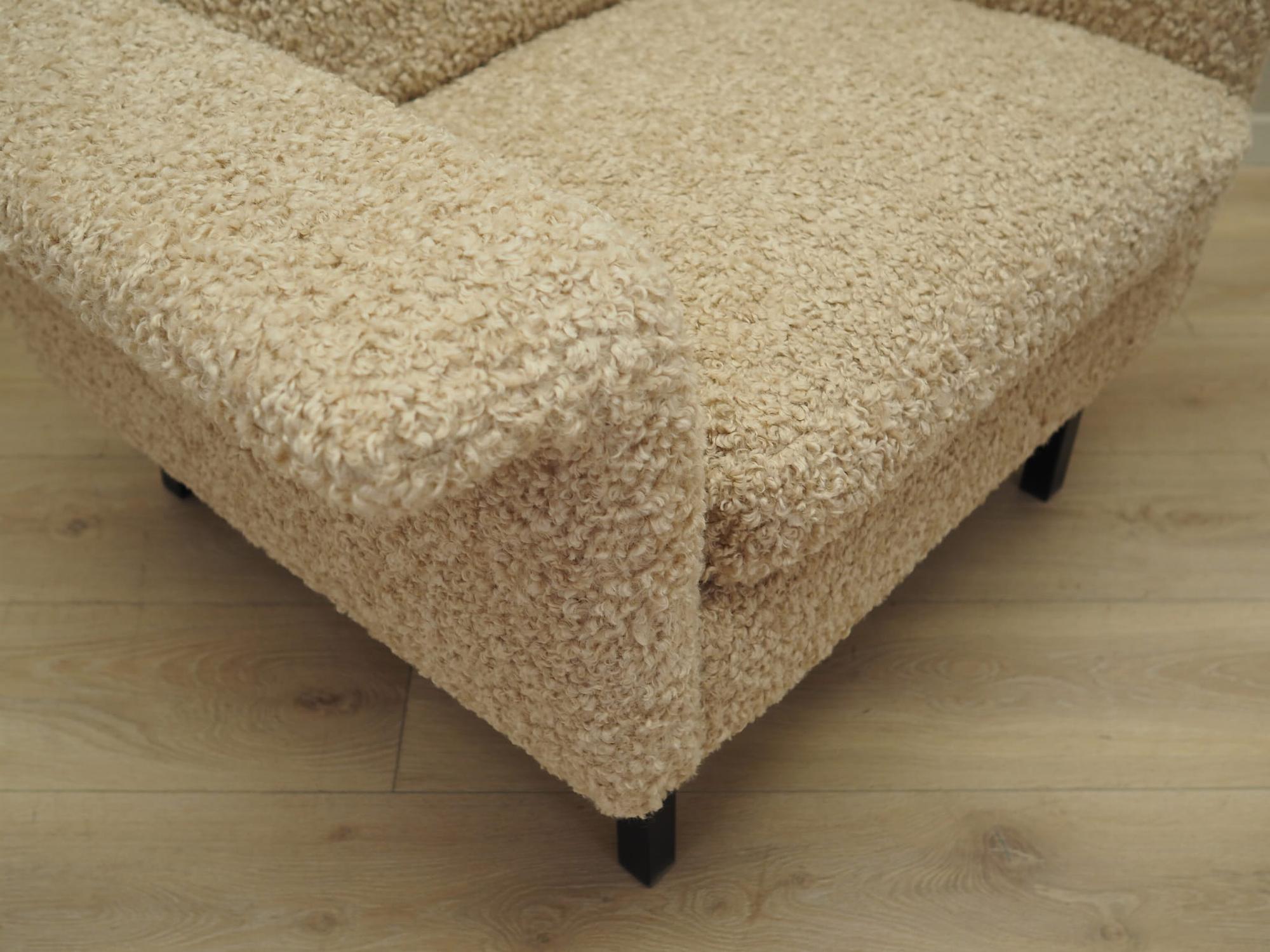 Sessel Textil Beige 1960er Jahre 12