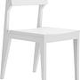 Schulz Stuhl Holz Weiß 0