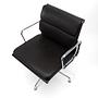 EA 208 Soft Pad Bürostuhl Drehbar Leder Braun 3