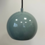 Ball 18 Pendelleuchte Glas Blau 1