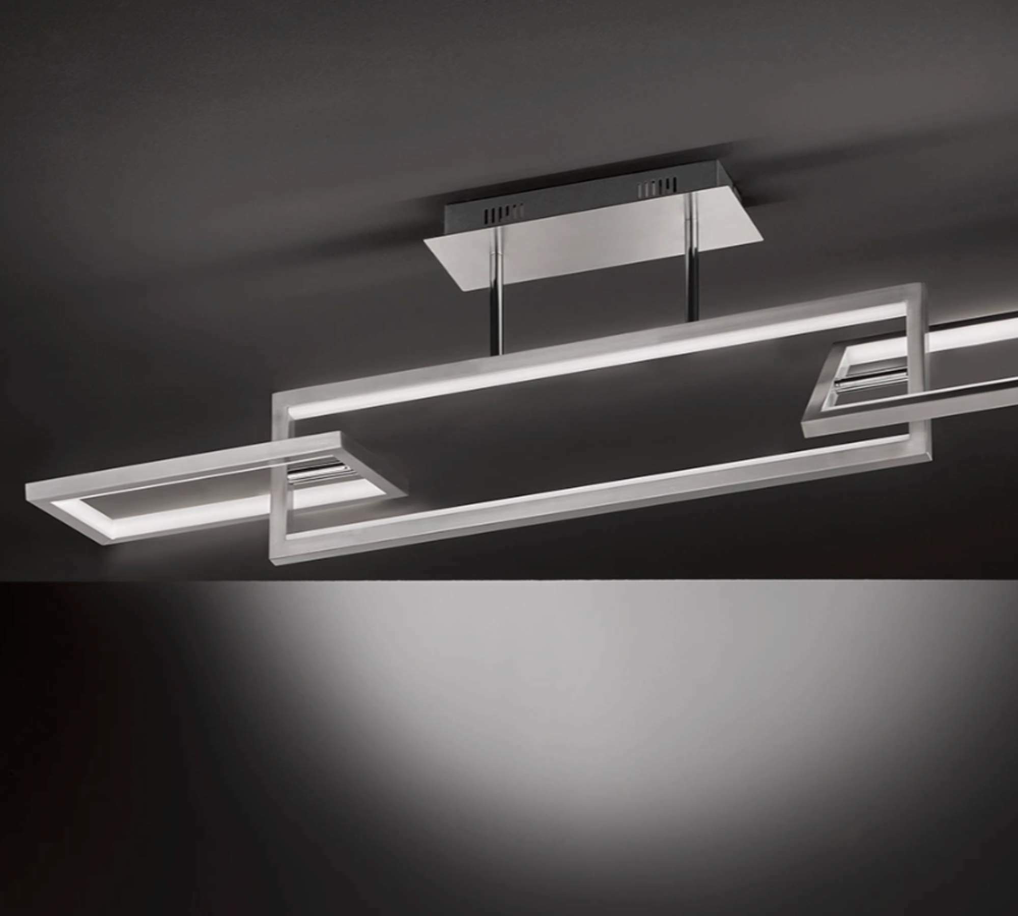 LED Deckenleuchte 1-flammig Aluminium 1
