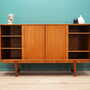 Vintage Highboard Teakholz Braun 1960er Jahre 2