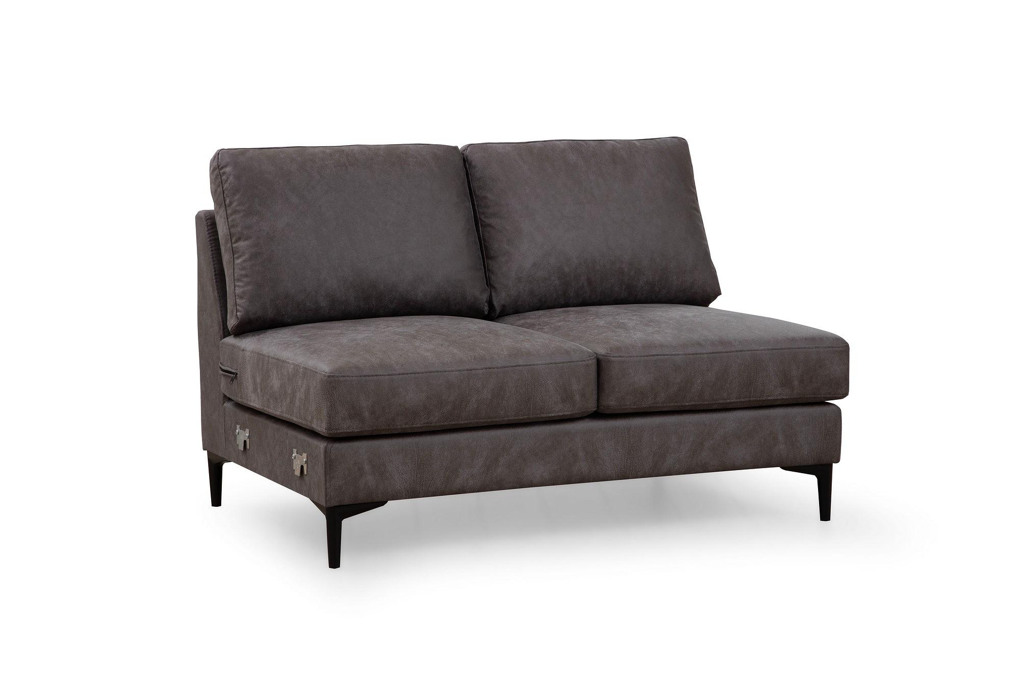 Porto Ecksofa Anthrazit 6