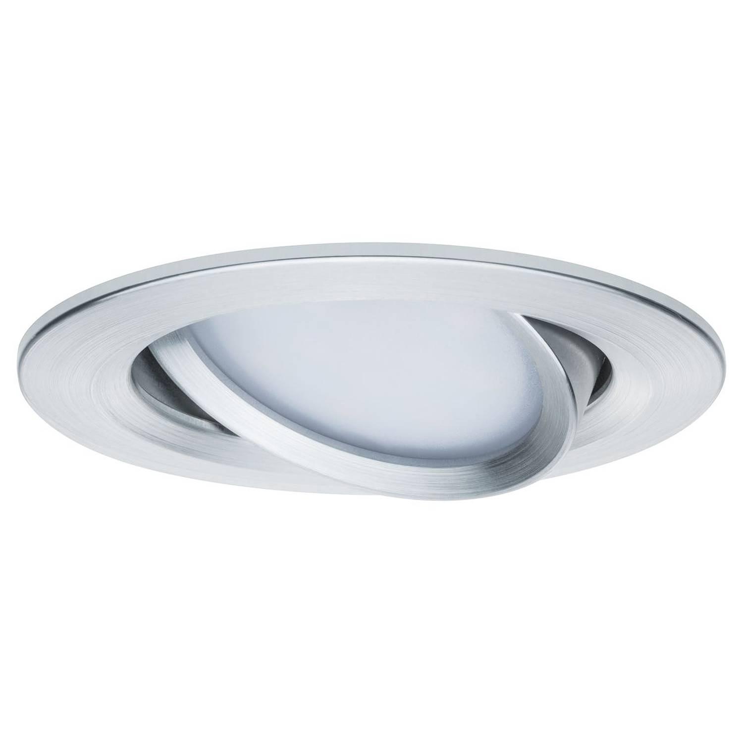 LED-Einbauleuchte Nova I Aluminium Grau 2