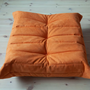 Togo Lounge Set 5-tlg. Textil Pastellorange 5