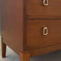 Vintage chest of drawers Mahogany Brown 1970s 9