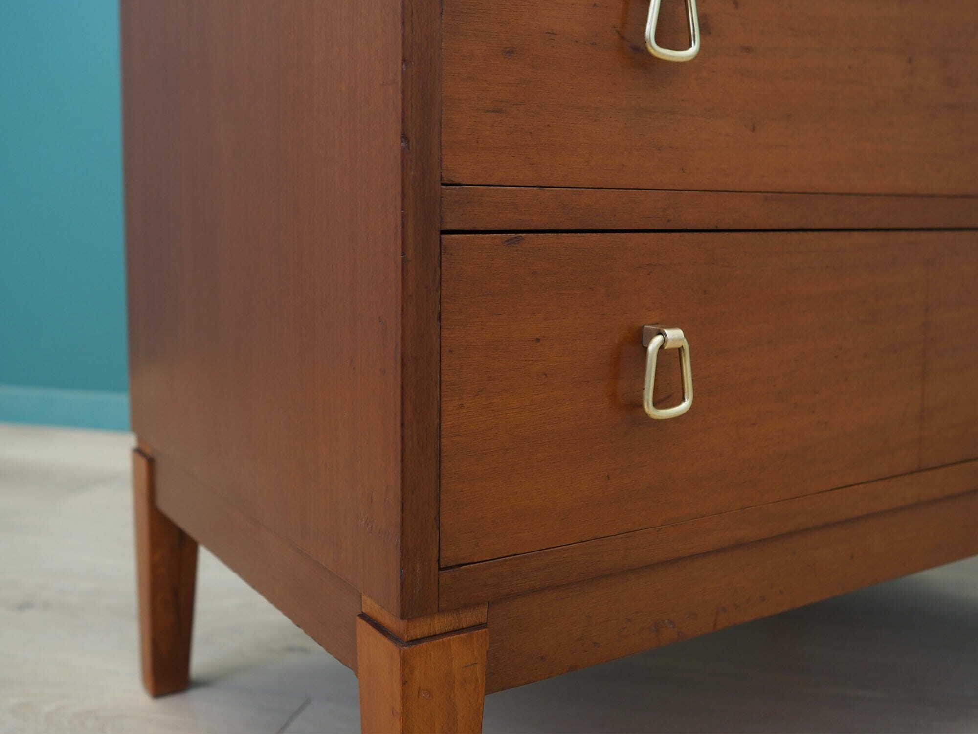 Vintage Kommode Mahagoni Braun 1970er Jahre 9