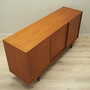 Vintage Sideboard Teak wood Brown 1970s 6