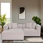 Mora Ecksofa Rechts Beige 1