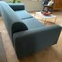 Sofa 3-Sitzer Stoff Blau 2