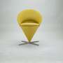 Panton Cone Chair Textil Gelb  0