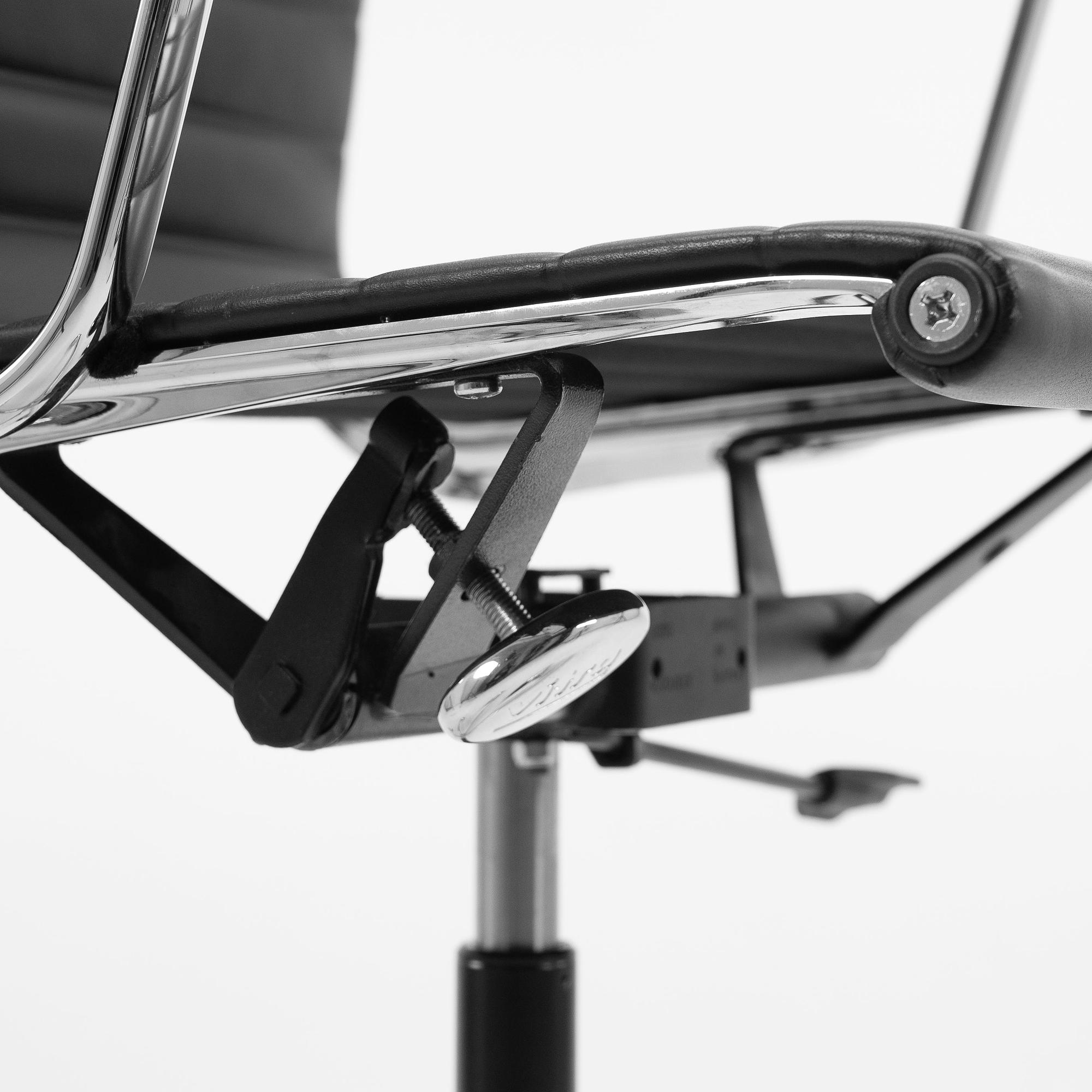 EA117 Bürostuhl Wippe Aluminium Schwarz 9