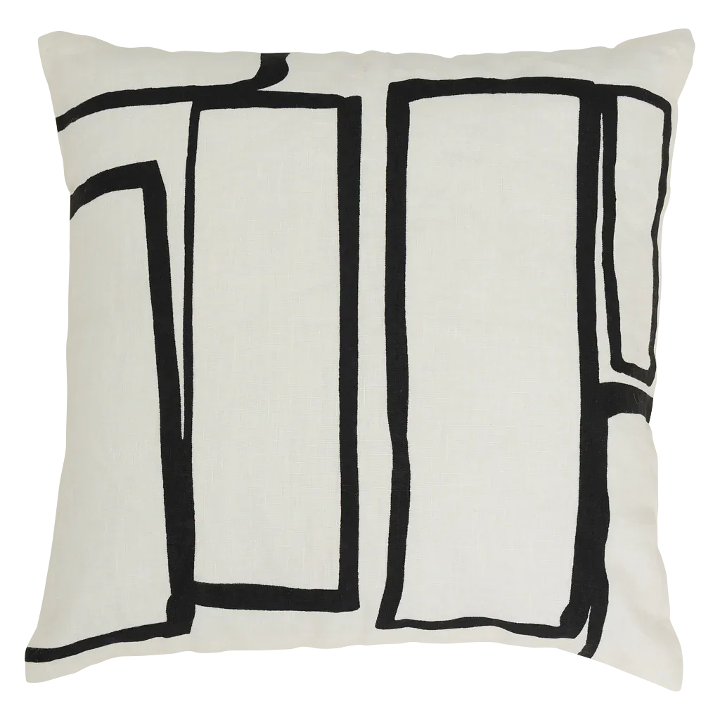 Arte Kissen Cremeweiß 0