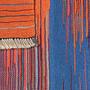 Kilim Gashgai Teppich Blau Orange 4