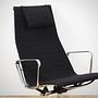 Aluminium Chair EA 124 & EA 125 Hopsack Schwarz 5