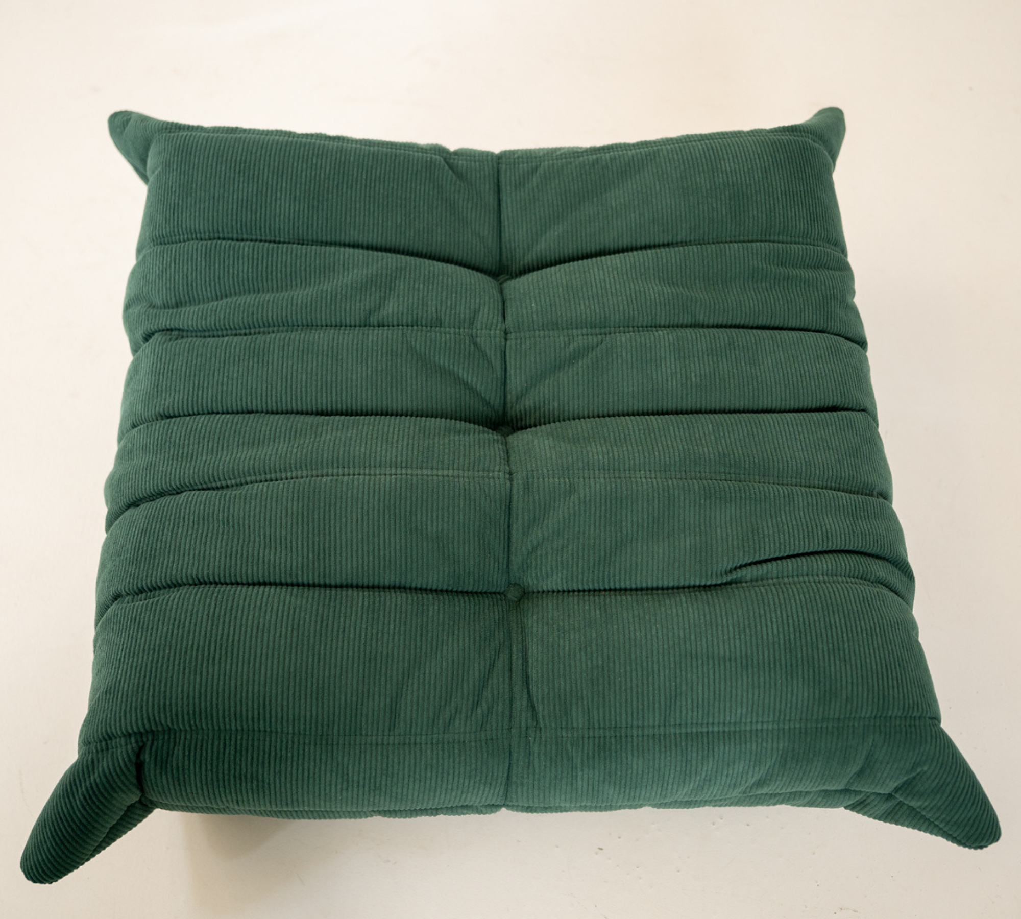 Togo Ottoman Cord Fir Green 0