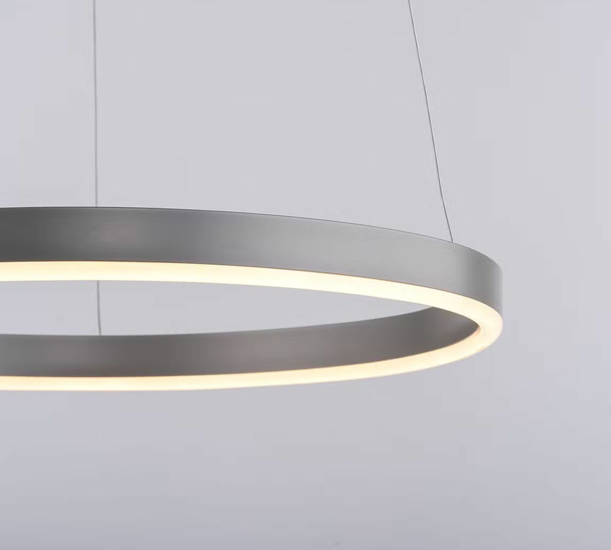 Pendant light 1-bulb Aluminum Silver 3