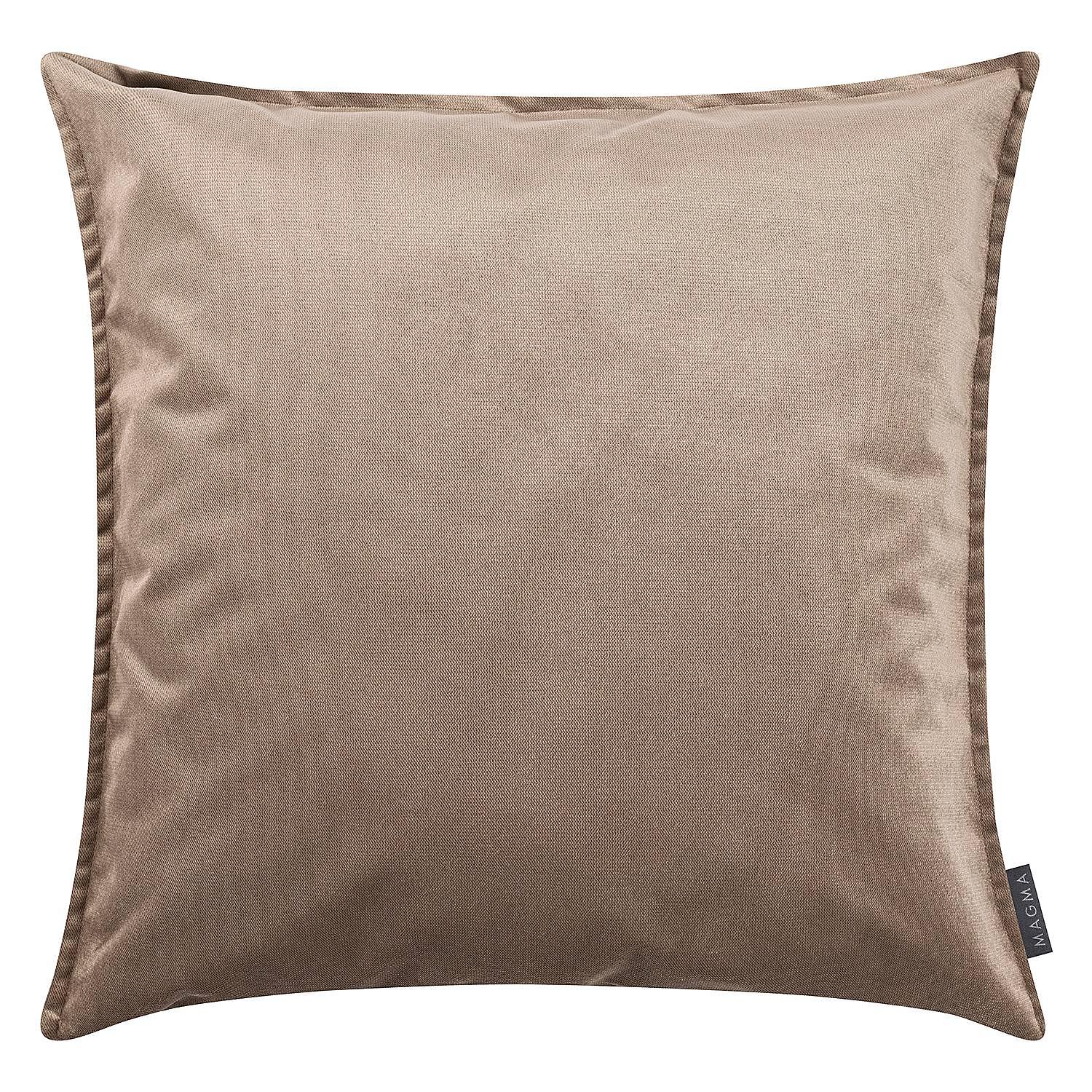 Kissenbezug Marla Samt Taupe 0