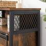 Kommode Hazlet Holz Braun Schwarz 2
