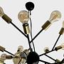 Pendant lamp Stainless steel Black Gold 2